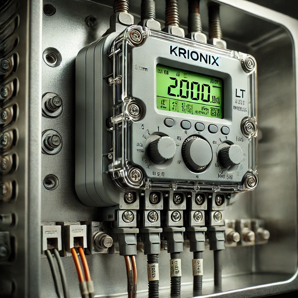 KRIONIX Energy AMR meter installed in LT panel
